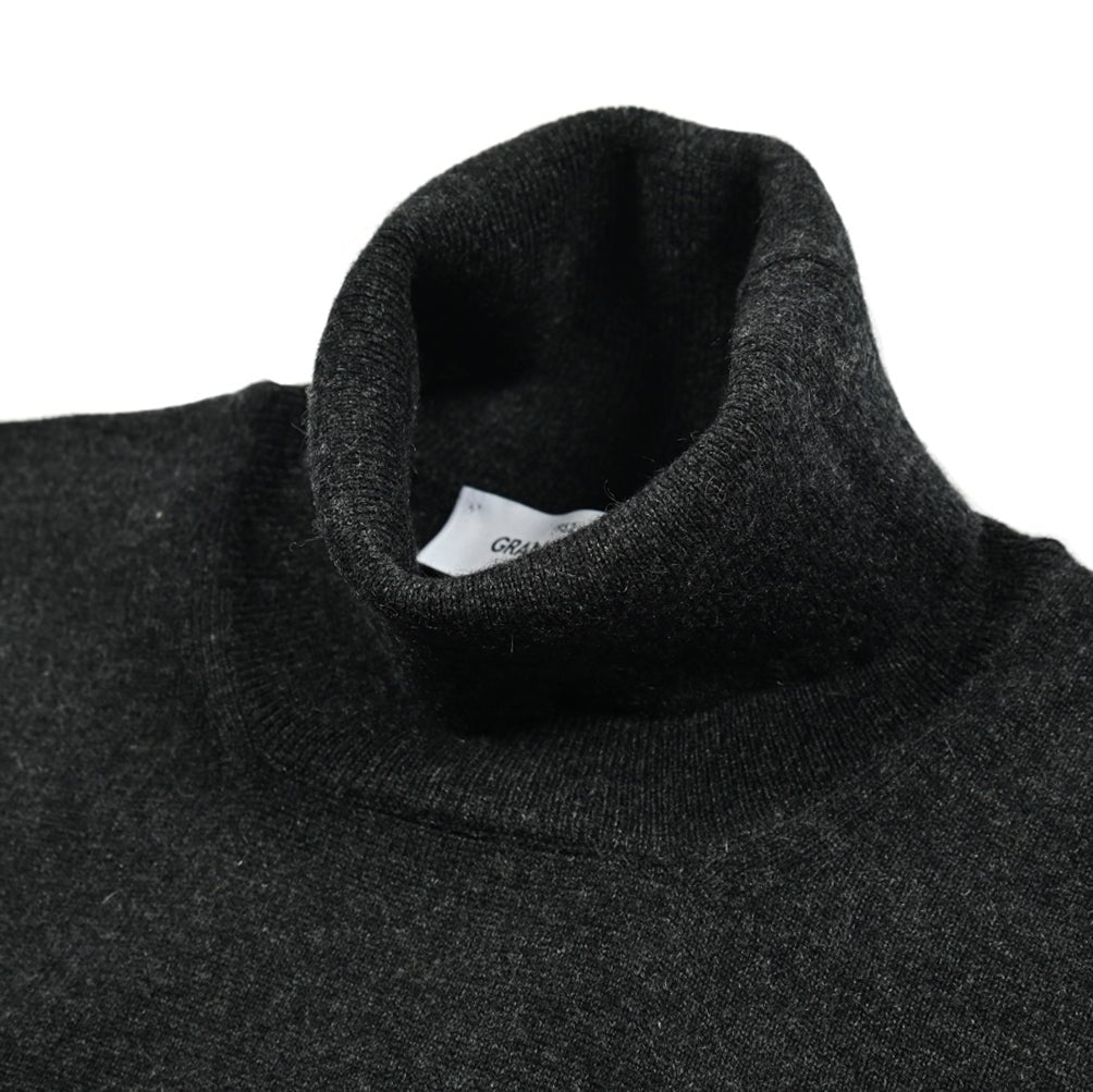 SALE｜GRAN SASSO CASHMERE カシミヤ100% タートルネックハイゲージニットセーター / SLOWEAR｜413722 - A - 46｜GUARDAROBA MILANO OFFICIAL STORE