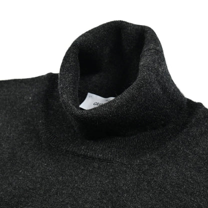 SALE｜GRAN SASSO CASHMERE カシミヤ100% タートルネックハイゲージニットセーター / SLOWEAR｜413722 - A - 46｜GUARDAROBA MILANO OFFICIAL STORE