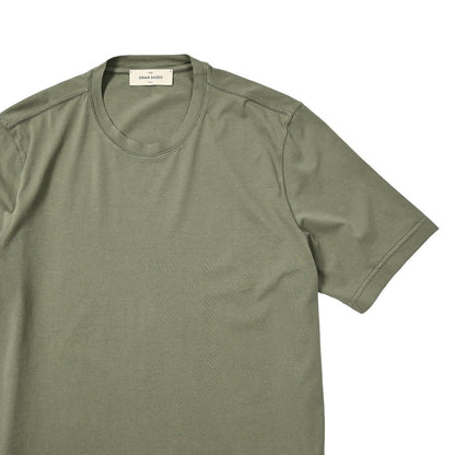 SALE｜GRAN SASSO VINTAGE オーガニックコットン100% クルーネック半袖Tシャツ｜406139-E-48｜GUARDAROBA MILANO OFFICIAL STORE