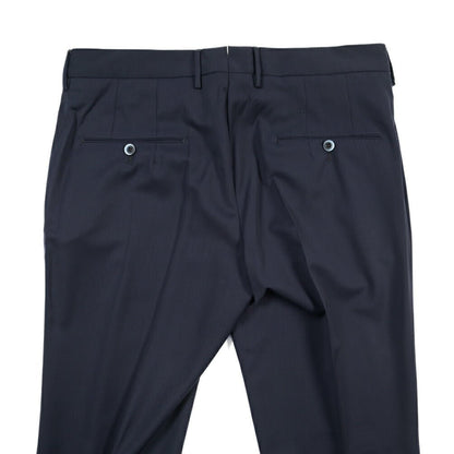 SALE｜GTA “772” ウールヴァージンウール100% ワンタックスラックス / SLIM FIT ネイビー 48 | GUARDAROBA MILANO OFFICIAL STORE