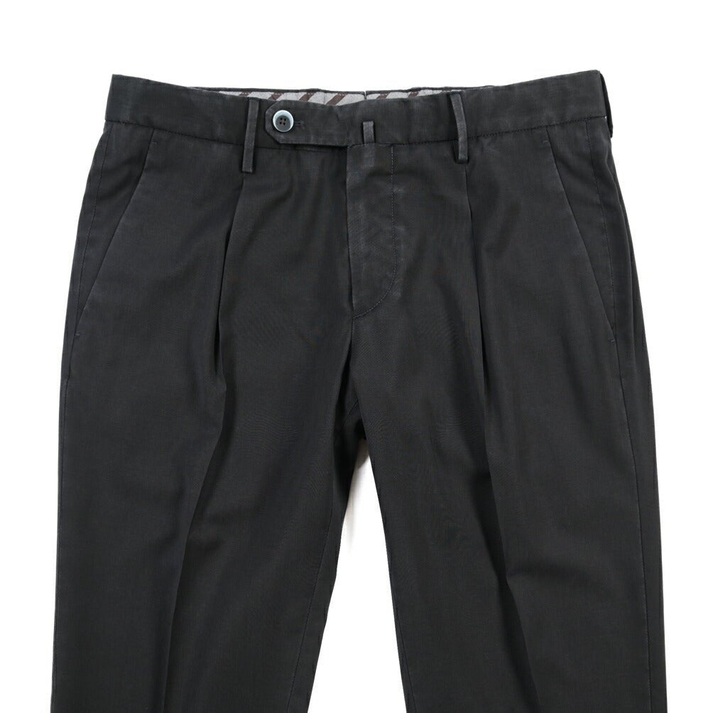 SALE｜GTA “772” ヴァージンウール100% ワンタックスラックス / SLIM FIT ネイビー 48 | GUARDAROBA MILANO OFFICIAL STORE