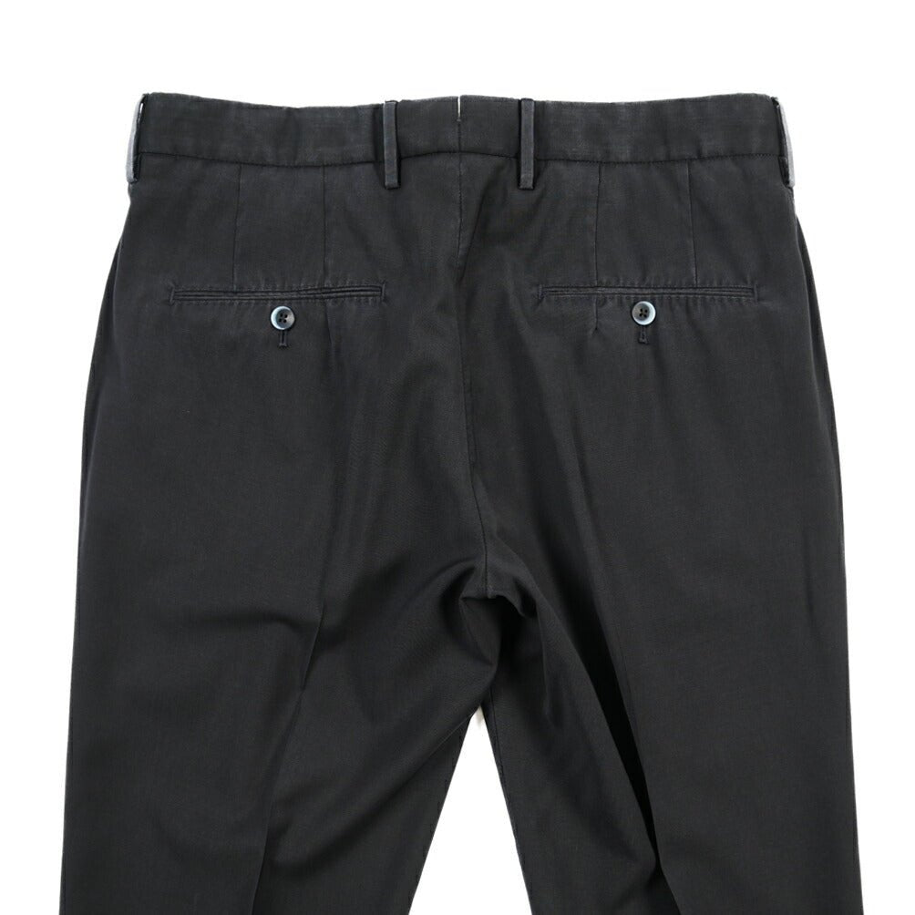 SALE｜GTA “772” ヴァージンウール100% ワンタックスラックス / SLIM FIT ネイビー 48 | GUARDAROBA MILANO OFFICIAL STORE