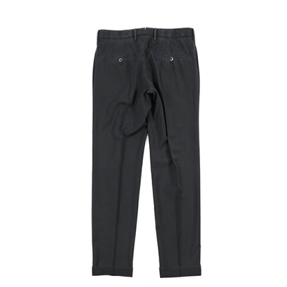 SALE｜GTA “772” ヴァージンウール100% ワンタックスラックス / SLIM FIT ネイビー 48 | GUARDAROBA MILANO OFFICIAL STORE