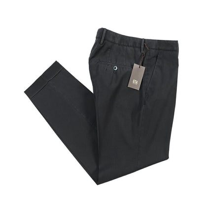 SALE｜GTA “772” ヴァージンウール100% ワンタックスラックス / SLIM FIT ネイビー 48 | GUARDAROBA MILANO OFFICIAL STORE