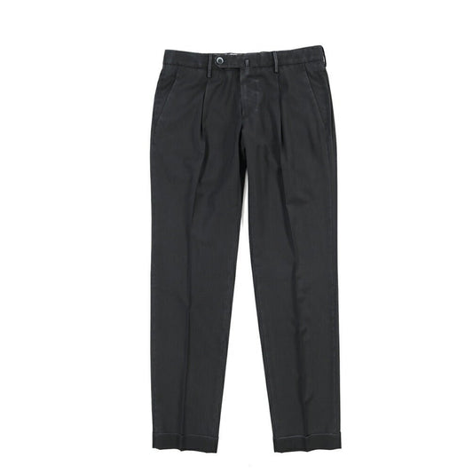 SALE｜GTA “772” ヴァージンウール100% ワンタックスラックス / SLIM FIT ネイビー 48 | GUARDAROBA MILANO OFFICIAL STORE