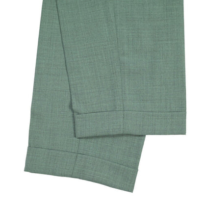 SALE｜GTA “772” ヴァージンウール100% ワンタックスラックス / SLIM FIT グリーン 50 | GUARDAROBA MILANO OFFICIAL STORE