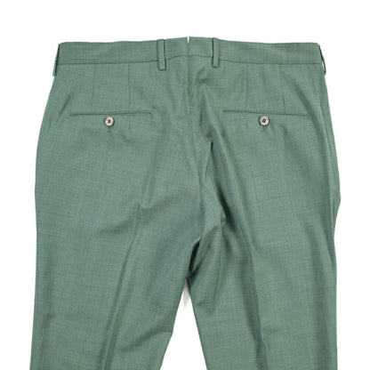 SALE｜GTA “772” ヴァージンウール100% ワンタックスラックス / SLIM FIT グリーン 50 | GUARDAROBA MILANO OFFICIAL STORE