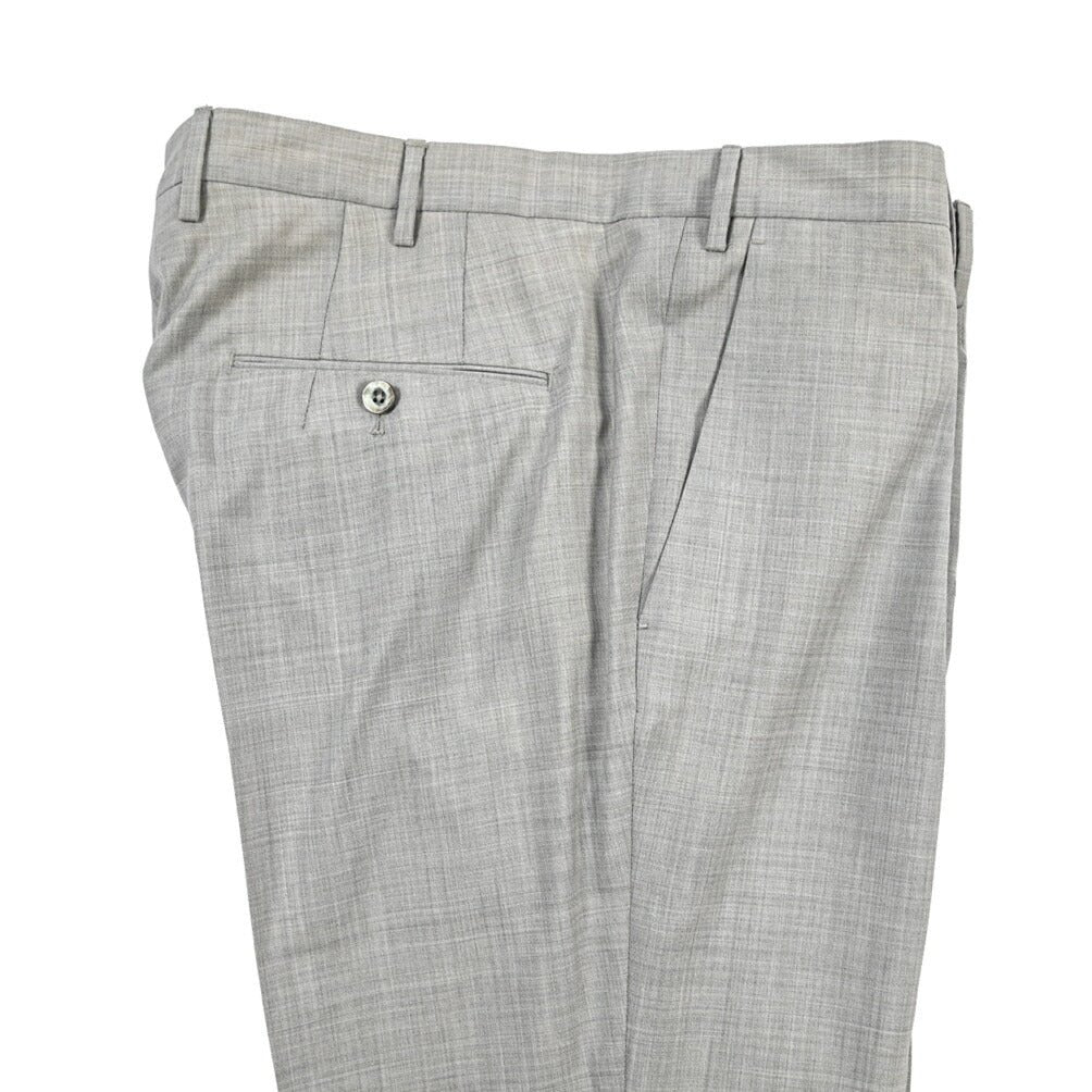 SALE｜GTA “772 L” ウール100% ワンタックスラックス / SLIM FIT グレー 44 | GUARDAROBA MILANO OFFICIAL STORE