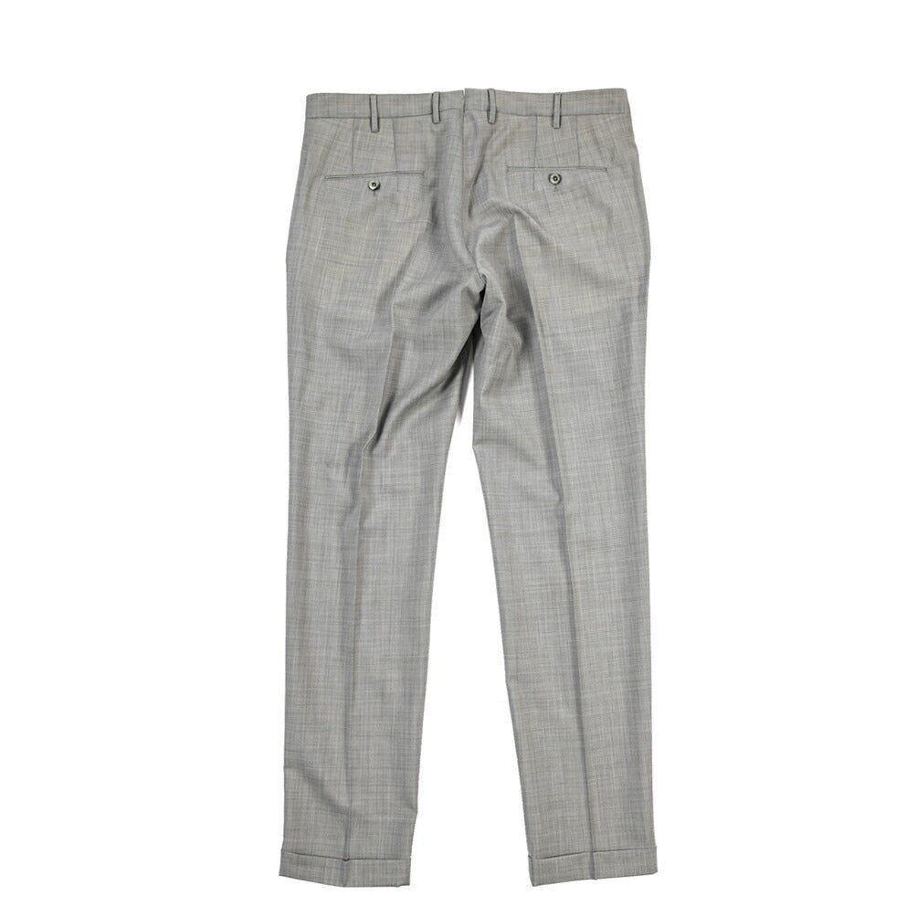 SALE｜GTA “772 L” ウール100% ワンタックスラックス / SLIM FIT グレー 44 | GUARDAROBA MILANO OFFICIAL STORE