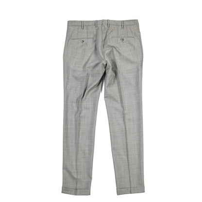 SALE｜GTA “772 L” ウール100% ワンタックスラックス / SLIM FIT グレー 44 | GUARDAROBA MILANO OFFICIAL STORE