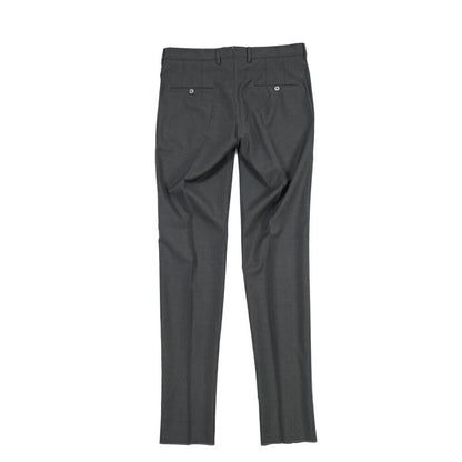 SALE｜GTA “772 L” ウール100% ワンタックスラックス / SLIM FIT ダークグレー 50 | GUARDAROBA MILANO OFFICIAL STORE