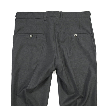 SALE｜GTA “772 L” ウール100% ワンタックスラックス / SLIM FIT ダークグレー 50 | GUARDAROBA MILANO OFFICIAL STORE