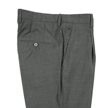 SALE｜GTA “772 L” ウール100% ワンタックスラックス / SLIM FIT ダークグレー 48 | GUARDAROBA MILANO OFFICIAL STORE