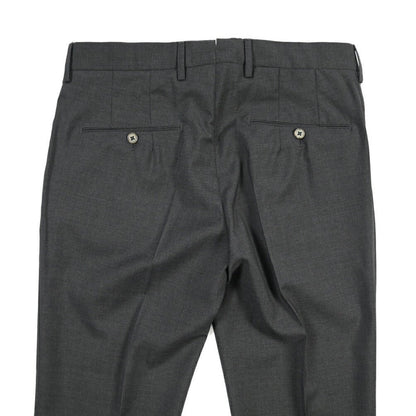 SALE｜GTA “772 L” ウール100% ワンタックスラックス / SLIM FIT ダークグレー 46 | GUARDAROBA MILANO OFFICIAL STORE