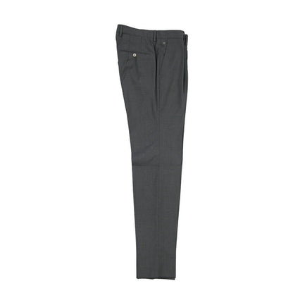 SALE｜GTA “772 L” ウール100% ワンタックスラックス / SLIM FIT ダークグレー 46 | GUARDAROBA MILANO OFFICIAL STORE