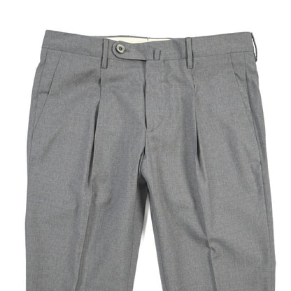 SALE｜GTA “772 L” ウール100% ワンタックスラックス / SLIM FIT グレー 44 | GUARDAROBA MILANO OFFICIAL STORE