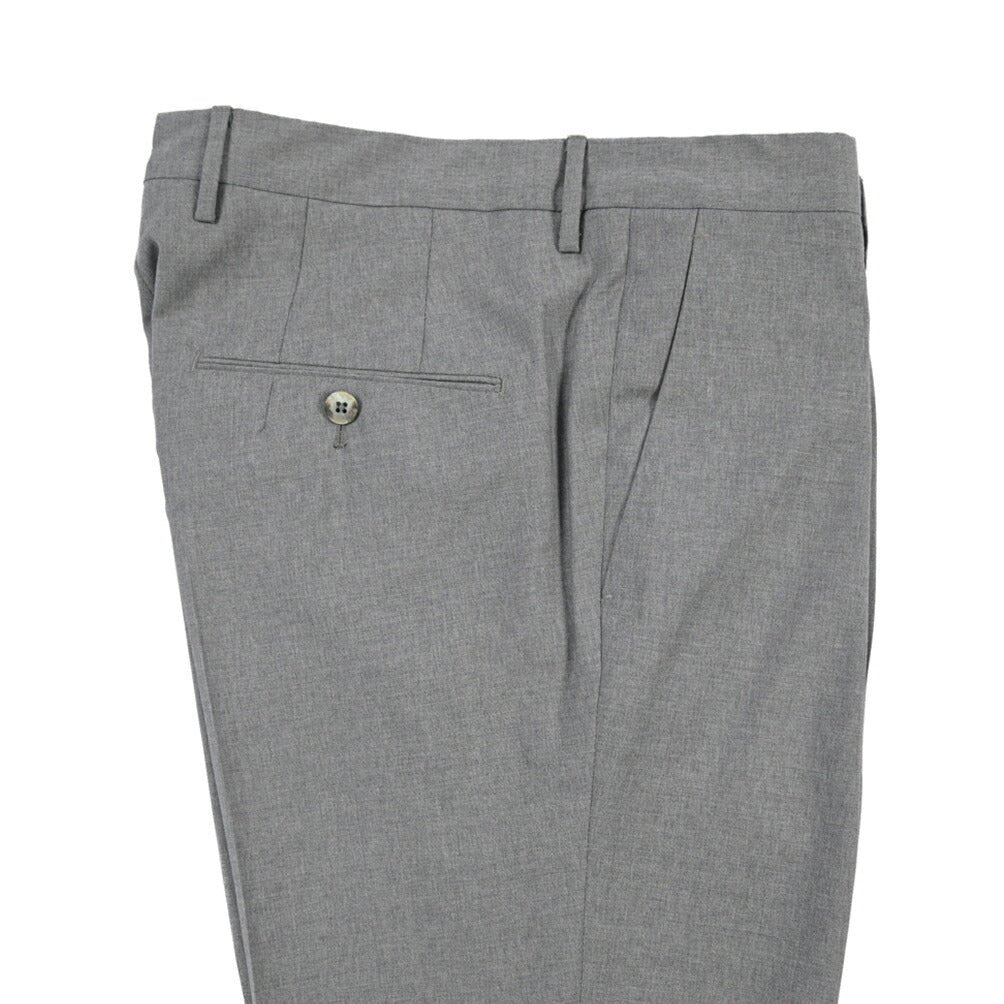 SALE｜GTA “772 L” ウール100% ワンタックスラックス / SLIM FIT グレー 44 | GUARDAROBA MILANO OFFICIAL STORE