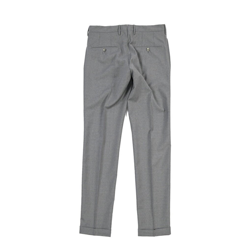 SALE｜GTA “772 L” ウール100% ワンタックスラックス / SLIM FIT グレー 44 | GUARDAROBA MILANO OFFICIAL STORE