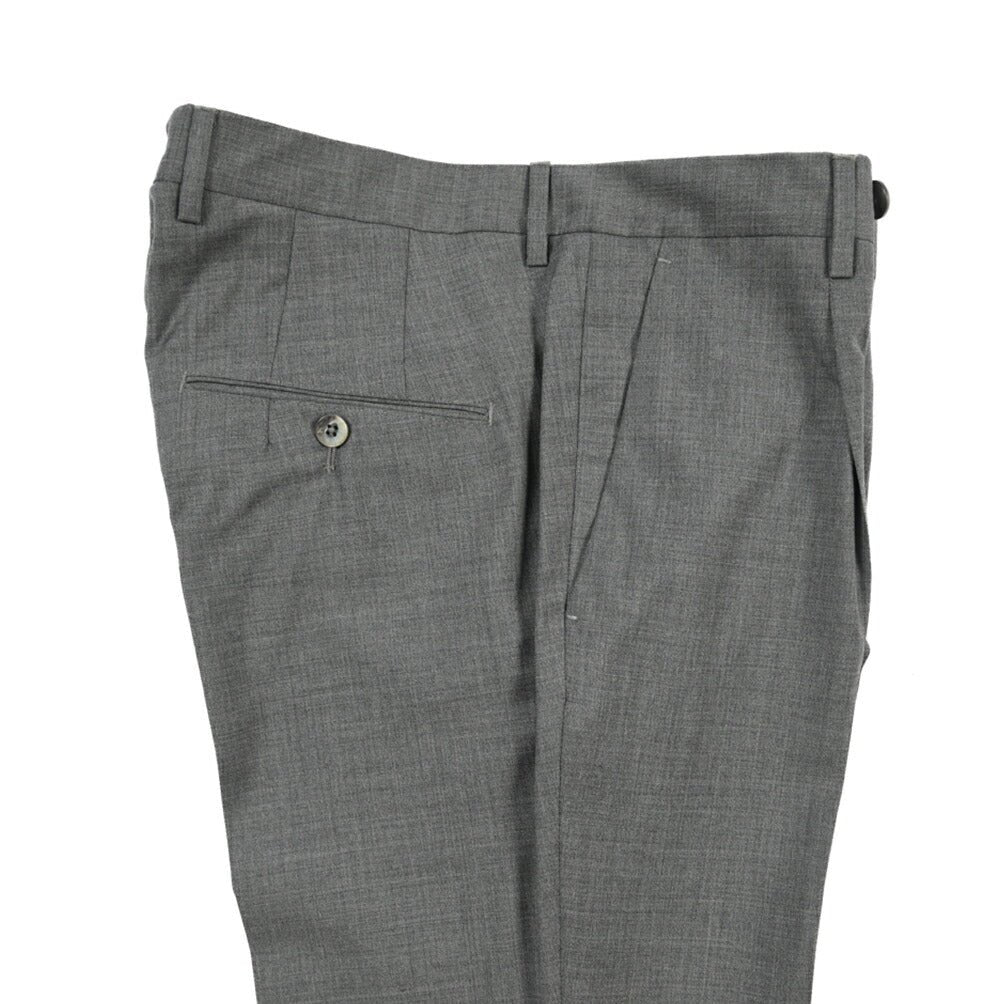 SALE｜GTA “772 L” ウール100% ワンタックスラックス / SLIM FIT グレー 48 | GUARDAROBA MILANO OFFICIAL STORE