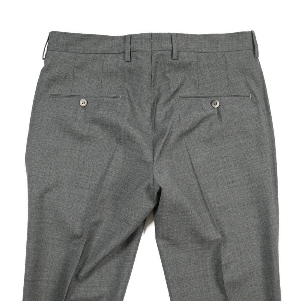 SALE｜GTA “772 L” ウール100% ワンタックスラックス / SLIM FIT グレー 48 | GUARDAROBA MILANO OFFICIAL STORE