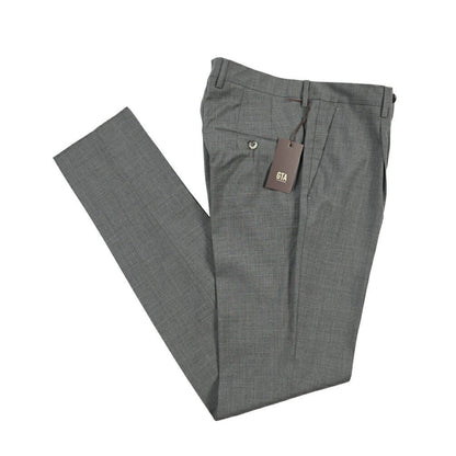 SALE｜GTA “772 L” ウール100% ワンタックスラックス / SLIM FIT グレー 48 | GUARDAROBA MILANO OFFICIAL STORE