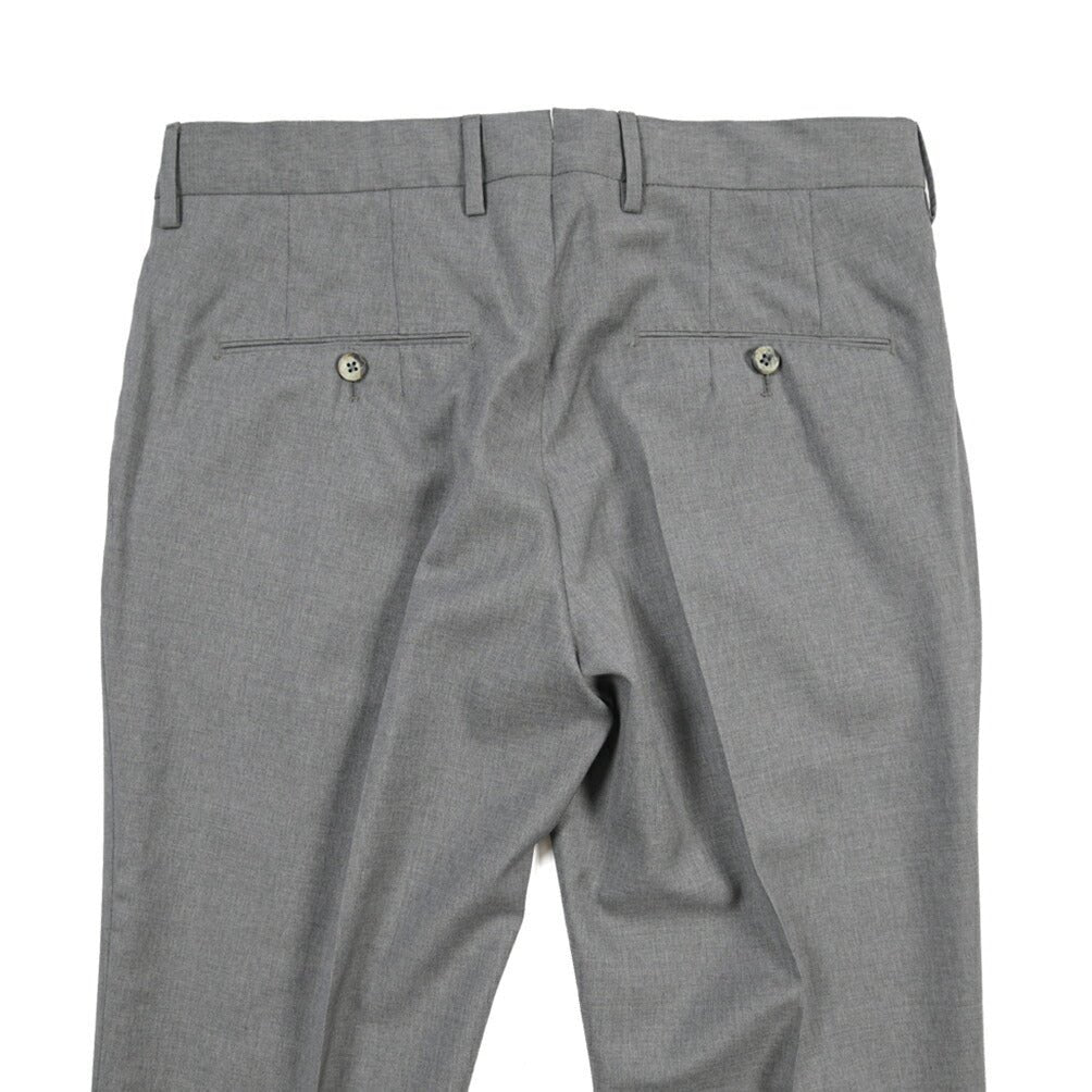 SALE｜GTA “772 L” ウール100% ワンタックスラックス / SLIM FIT グレー 48 | GUARDAROBA MILANO OFFICIAL STORE
