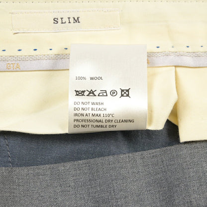 SALE｜GTA “772 L” ウール100% ワンタックスラックス / SLIM FIT グレー 48 | GUARDAROBA MILANO OFFICIAL STORE
