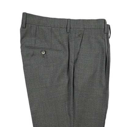 SALE｜GTA “772 L” ウール100% ワンタックスラックス / SLIM FIT グレー 48 | GUARDAROBA MILANO OFFICIAL STORE