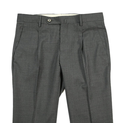 SALE｜GTA “772 L” ウール100% ワンタックスラックス / SLIM FIT グレー 48 | GUARDAROBA MILANO OFFICIAL STORE