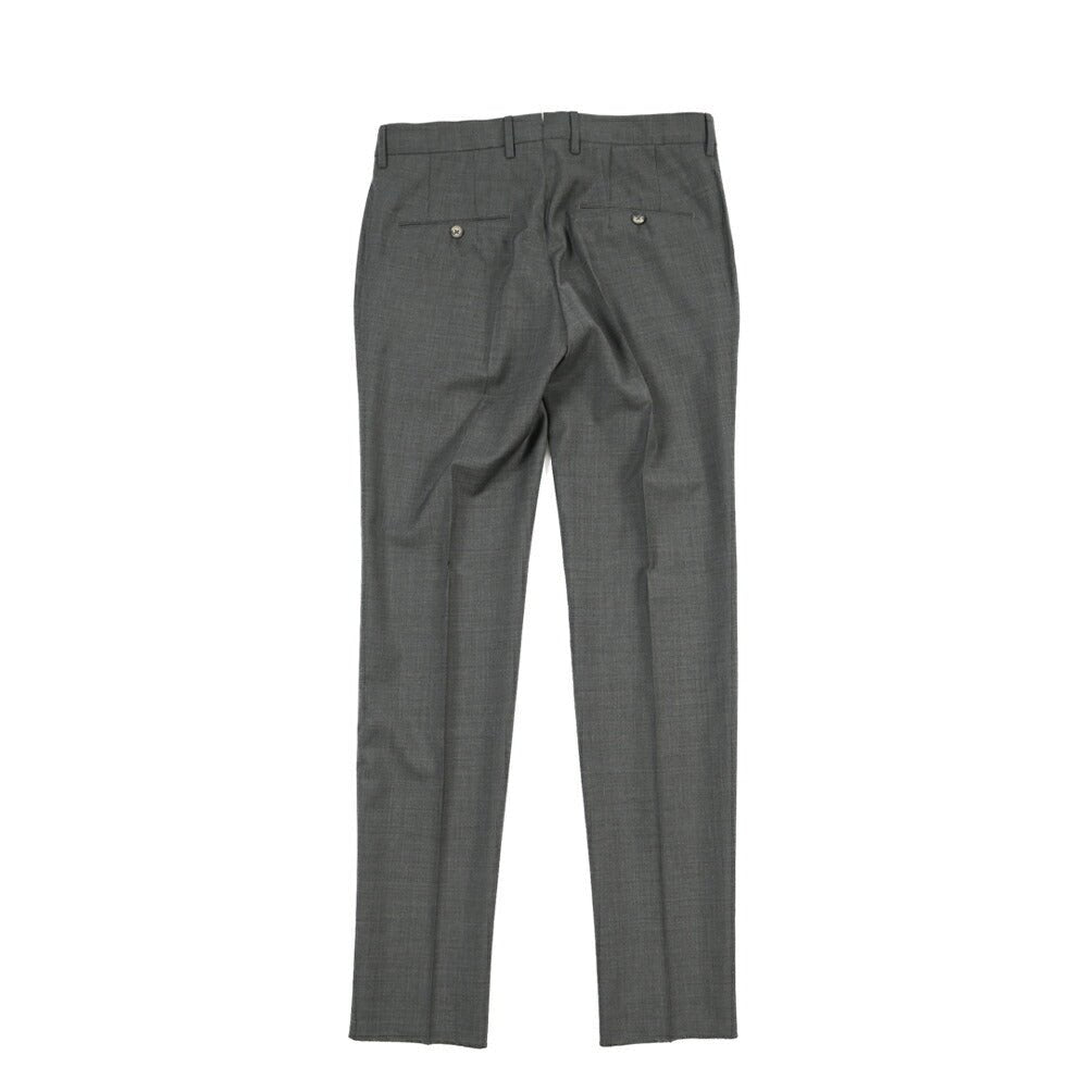 SALE｜GTA “772 L” ウール100% ワンタックスラックス / SLIM FIT グレー 48 | GUARDAROBA MILANO OFFICIAL STORE