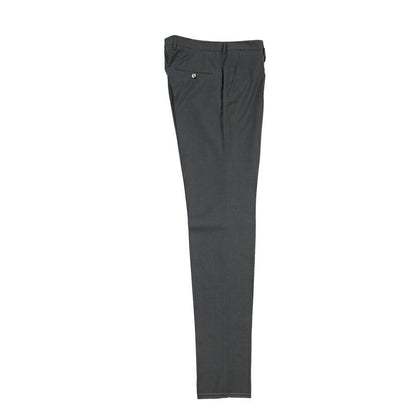 SALE｜GTA “772 L” ウール100% ワンタックスラックス / SLIM FIT ダークグレー 48 | GUARDAROBA MILANO OFFICIAL STORE