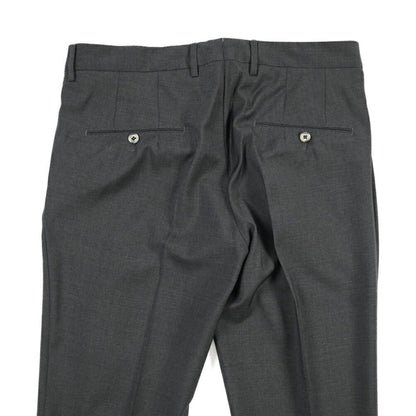 SALE｜GTA “772 L” ウール100% ワンタックスラックス / SLIM FIT ダークグレー 48 | GUARDAROBA MILANO OFFICIAL STORE