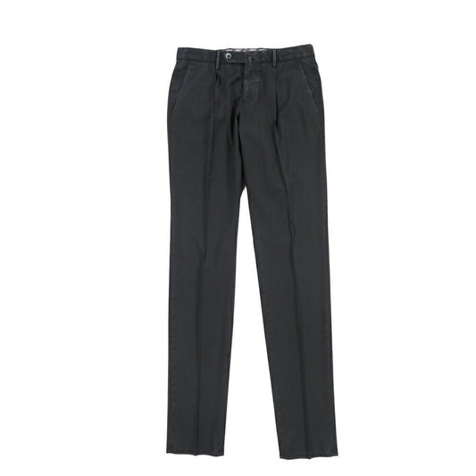 SALE｜GTA “772 L” ヴァージンウール100% ワンタックスラックス / SLIM FIT ダークネイビー 46 | GUARDAROBA MILANO OFFICIAL STORE