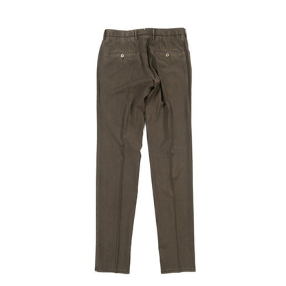 SALE｜GTA “772 L” ヴァージンウール100% ワンタックスラックス / SLIM FIT ブラウン 46 | GUARDAROBA MILANO OFFICIAL STORE