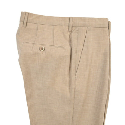 SALE｜GTA “772 L” ウール100% ワンタックスラックス / SLIM FIT ベージュ 48 | GUARDAROBA MILANO OFFICIAL STORE