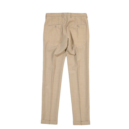 SALE｜GTA “772 L” ウール100% ワンタックスラックス / SLIM FIT ベージュ 48 | GUARDAROBA MILANO OFFICIAL STORE