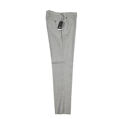 SALE｜GTA “800 G SL” ウール100% ノータックスラックス / SLIM FIT グレー 46 | GUARDAROBA MILANO OFFICIAL STORE