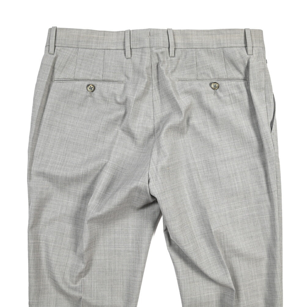 SALE｜GTA “800 G SL” ウール100% ノータックスラックス / SLIM FIT グレー 46 | GUARDAROBA MILANO OFFICIAL STORE
