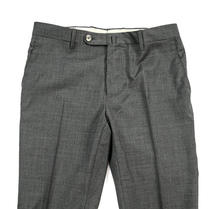 SALE｜GTA “800 G SL” ウール100% ノータックスラックス / SLIM FIT ダークグレー 48 | GUARDAROBA MILANO OFFICIAL STORE