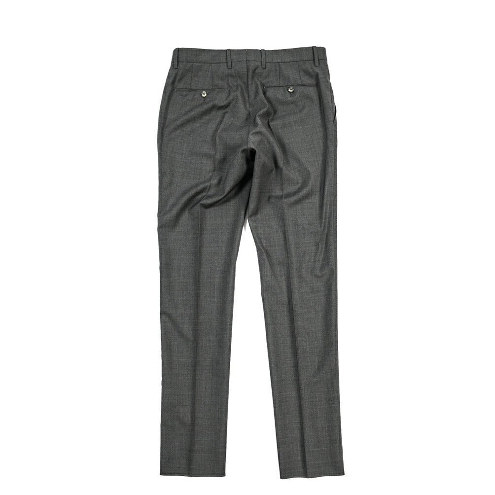 SALE｜GTA “800 G SL” ウール100% ノータックスラックス / SLIM FIT ダークグレー 48 | GUARDAROBA MILANO OFFICIAL STORE