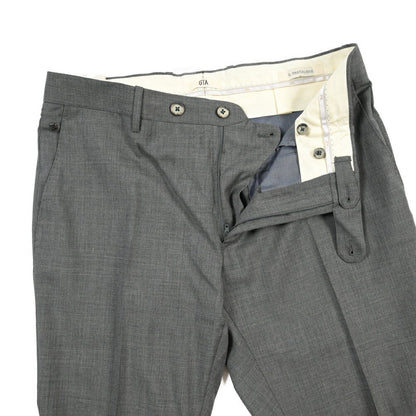 SALE｜GTA “800 G SL” ウール100% ノータックスラックス / SLIM FIT グレー 50 | GUARDAROBA MILANO OFFICIAL STORE