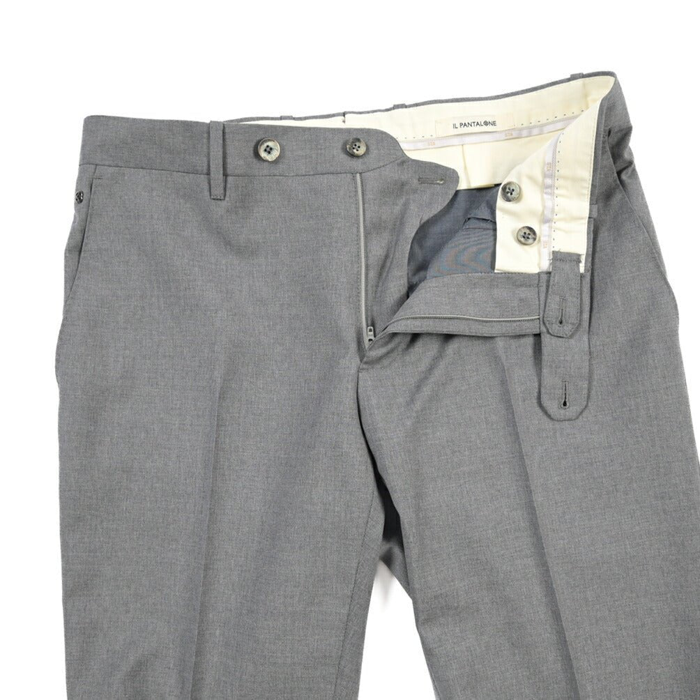 SALE｜GTA “800 G SL” ウール100% ノータックスラックス / SLIM FIT グレー 46 | GUARDAROBA MILANO OFFICIAL STORE