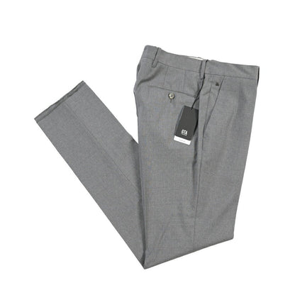 SALE｜GTA “800 G SL” ウール100% ノータックスラックス / SLIM FIT グレー 46 | GUARDAROBA MILANO OFFICIAL STORE