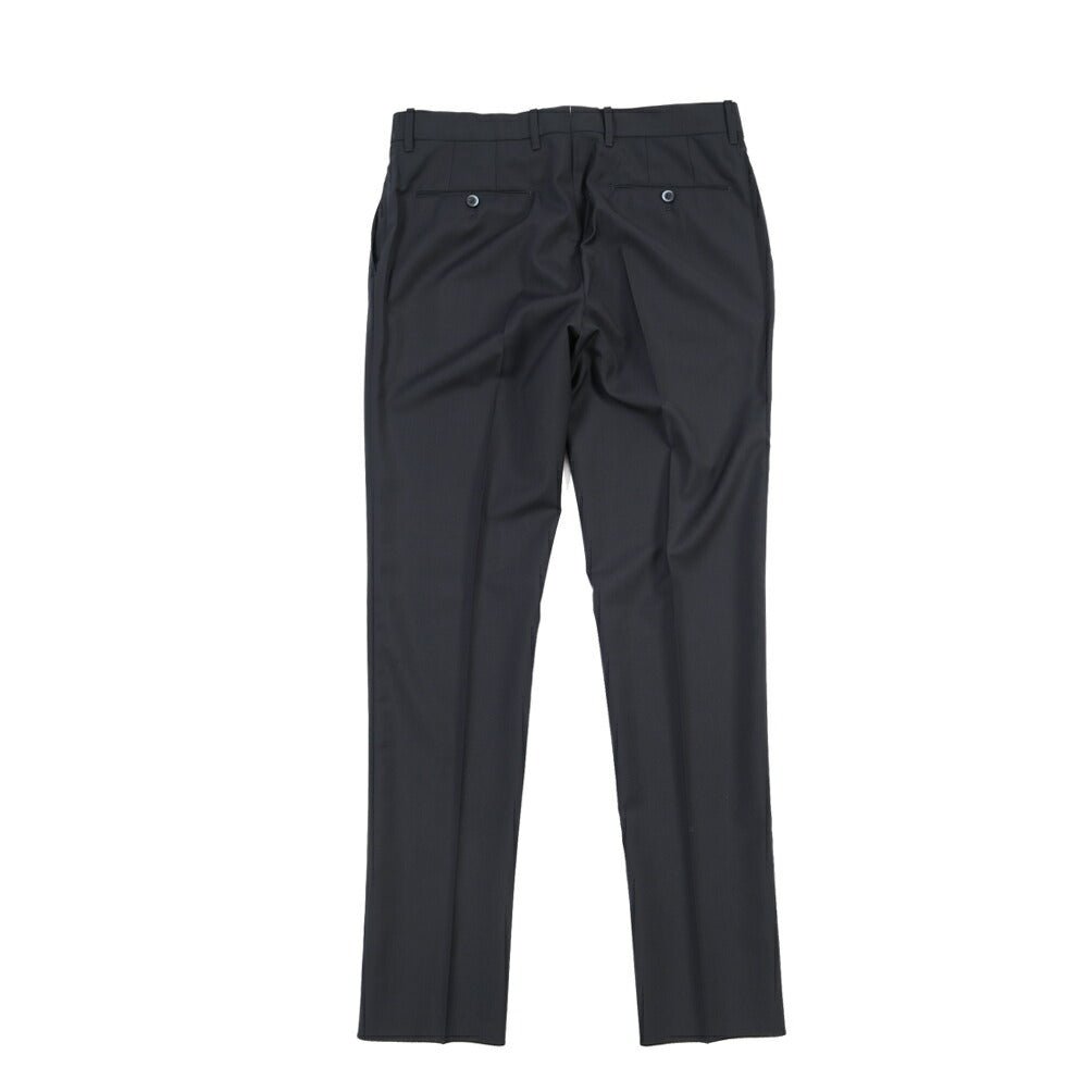 SALE｜GTA “800 G SL” ウール100% ノータックスラックス / SLIM FIT ネイビー 50 | GUARDAROBA MILANO OFFICIAL STORE