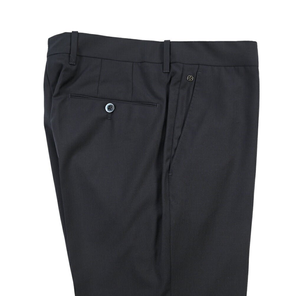 SALE｜GTA “800 G SL” ウール100% ノータックスラックス / SLIM FIT ネイビー 50 | GUARDAROBA MILANO OFFICIAL STORE