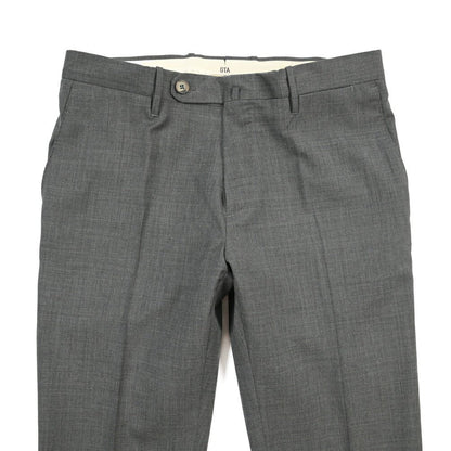 SALE｜GTA “800 SL” ウール100% ノータックスラックス / SLIM FIT グレー 46 | GUARDAROBA MILANO OFFICIAL STORE