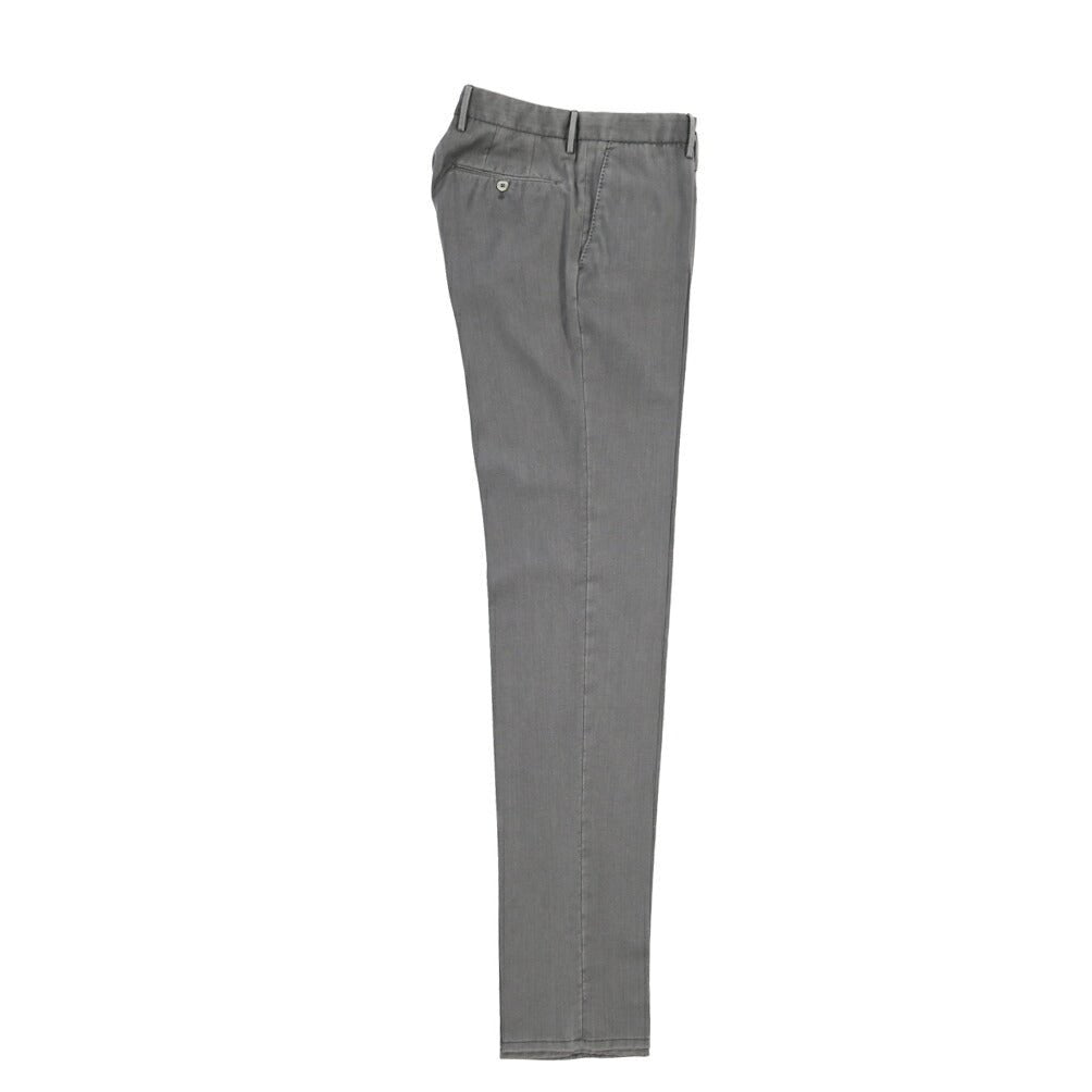 SALE｜GTA “800 SL” ヴァージンウール100% ノータックスラックス / SLIM FIT グレー 48 | GUARDAROBA MILANO OFFICIAL STORE