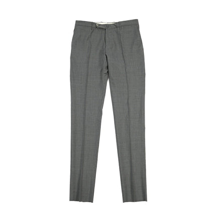 SALE｜GTA “800 SL” ウール100% ノータックスラックス / SLIM FIT グレー 50 | GUARDAROBA MILANO OFFICIAL STORE