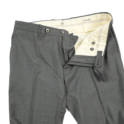 SALE｜GTA “800 SL” ウール100% ノータックスラックス / SLIM FIT グレー 50 | GUARDAROBA MILANO OFFICIAL STORE