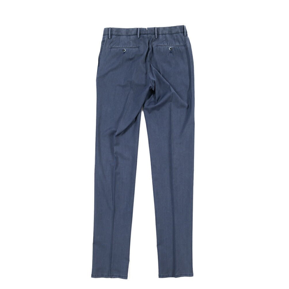 SALE｜GTA “800 SL” ヴァージンウール100% ノータックスラックス / SLIM FIT ネイビー 50 | GUARDAROBA MILANO OFFICIAL STORE